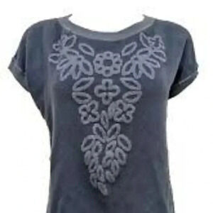 Weekend by Max Mara sleeveless appliqué vest XS